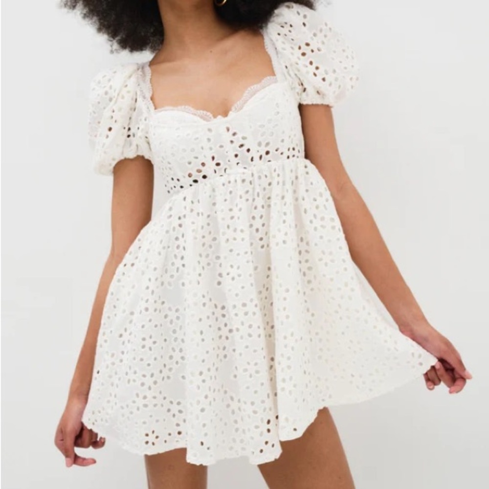 For Love & Lemons Becca Mini Dress